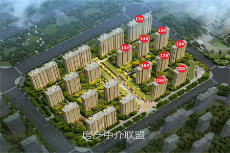 明城一中，龙都花园套三98.08平带附房10平，售价65万